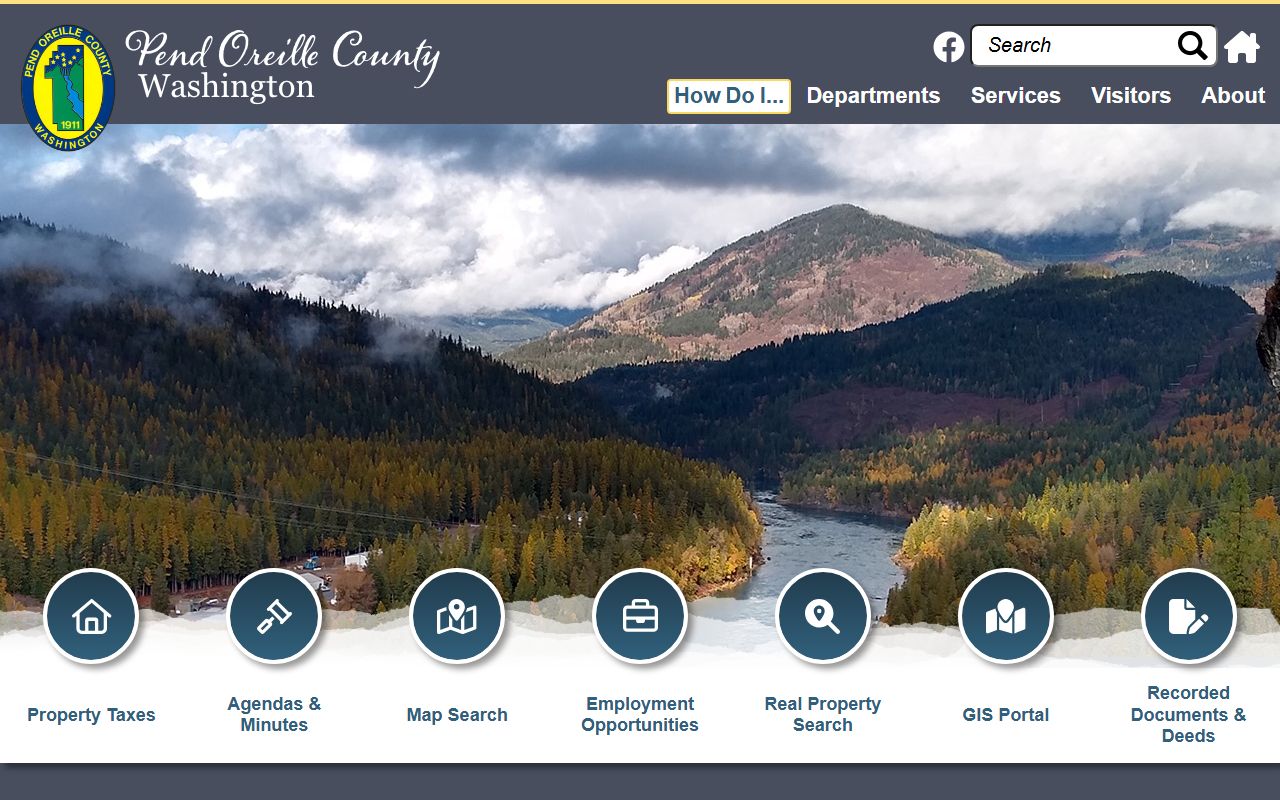 Pend Oreille County official website deed records